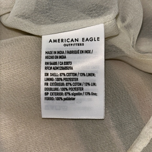 American Eagle Outfitters Paperbag Striped Skirt, Size S - Picture 4 of 4